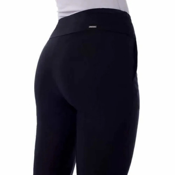 S.C & CO ladies tummy control pull-on pants 1 Blue 1 Black & White XXL - Picture 12 of 14